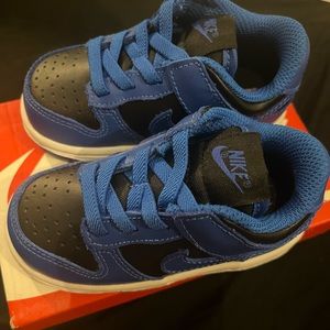 Nike dunk low hyped cobalt toddler size 6